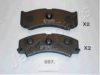 JAPANPARTS PA-697AF Brake Pad Set, disc brake